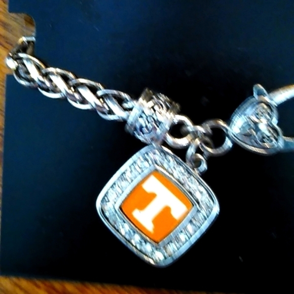 Collegiate Products - University of Tennessee Silver Tone Bracelet - OS - Picture 2 of 3